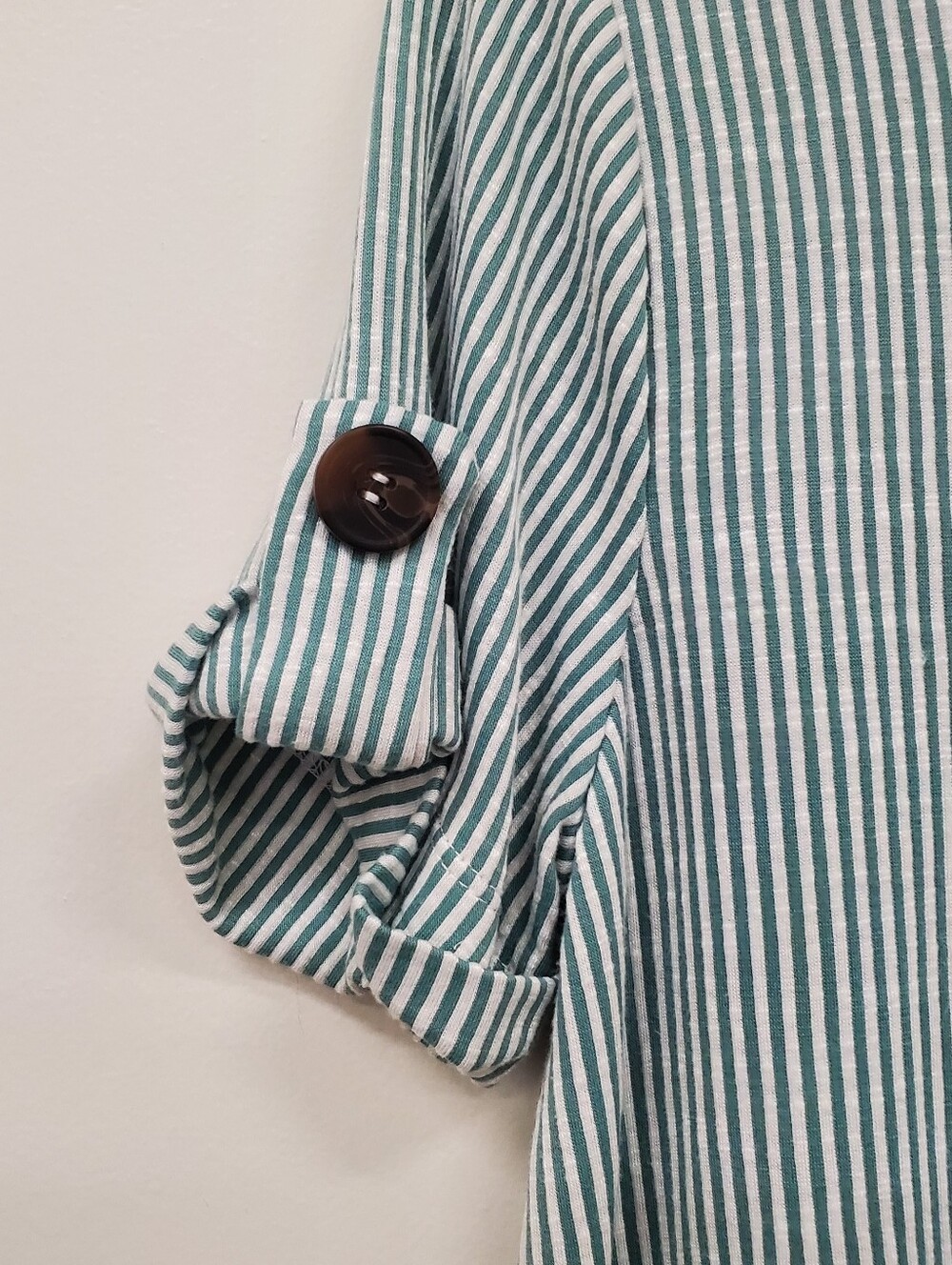Sleeve Button Top - Picture 2 of 6